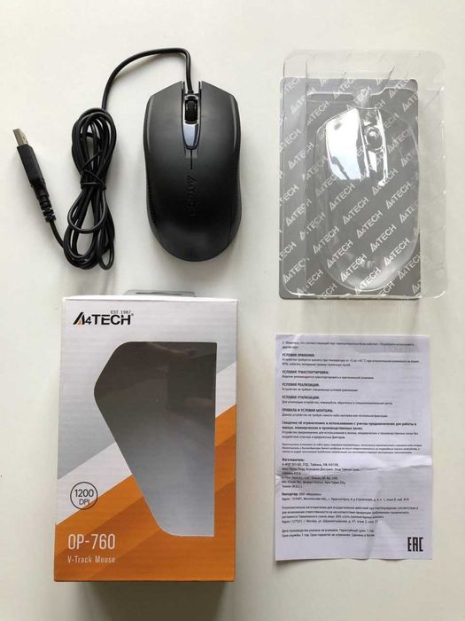 Мышька A4TECH OP-760