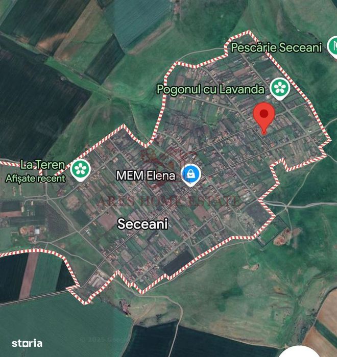 Teren intravilan 4.393 mp Seceani, lângă autostradă A1 – Ortisoara