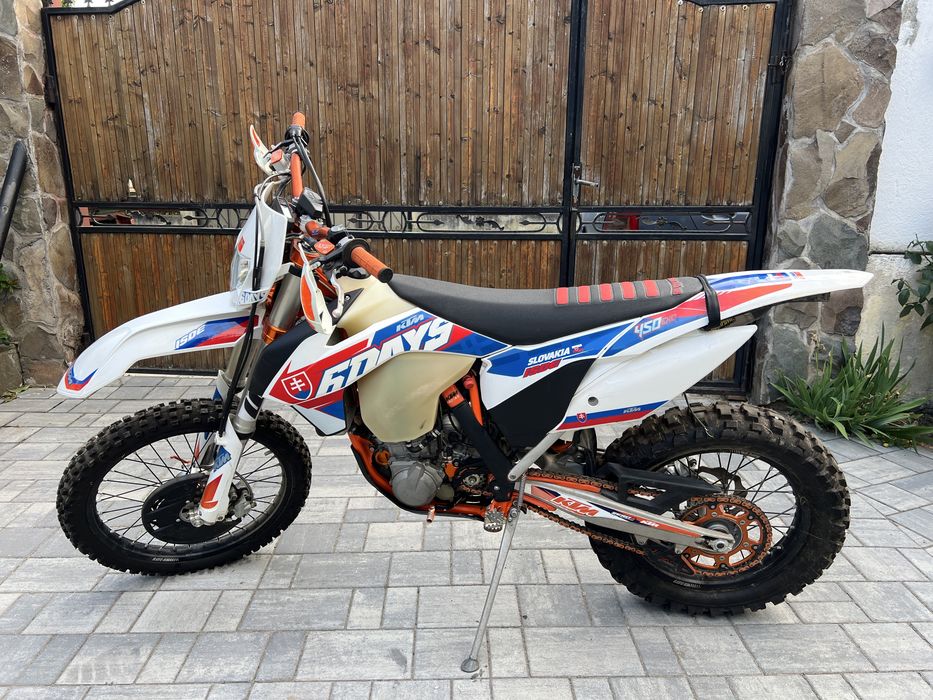 KTM 450 exc 2016 Slovakia