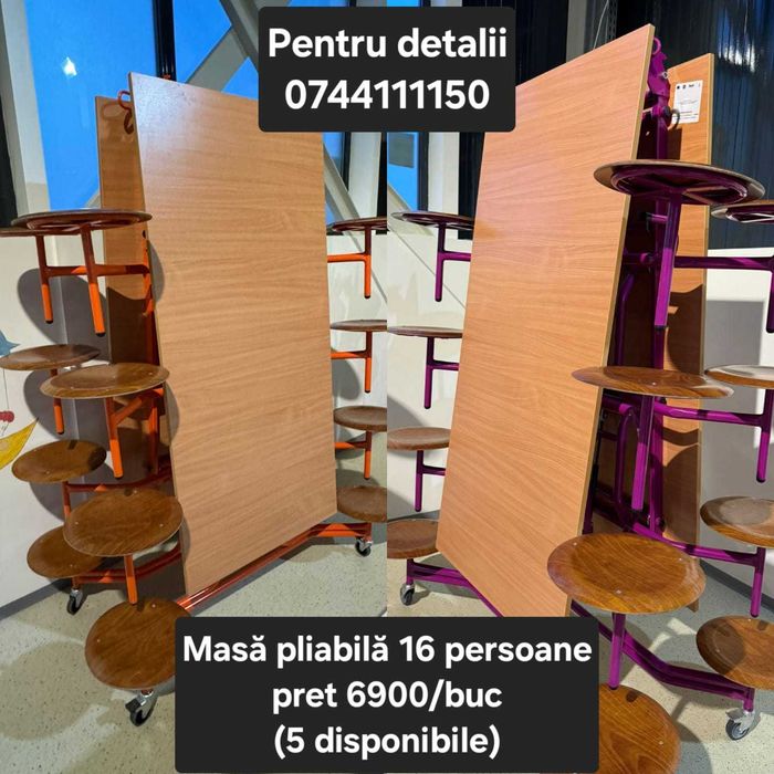Masa multi 16 persoane pliabila