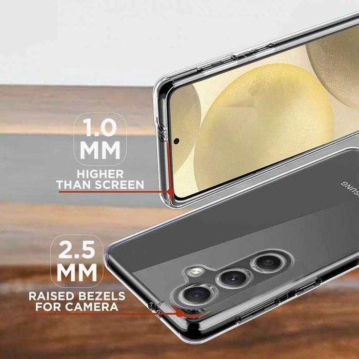 Силиконов гръб NORDIC Clear за S25 Ultra,S24 Ultra, S24 Plus, S24,S25