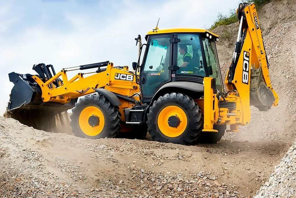 Услуги экскаватор погрузчика 3в1 трактор