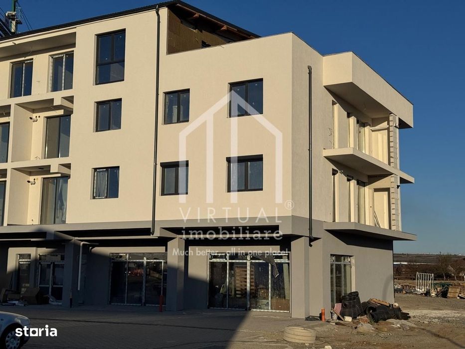 Apartament 2 camere - 46,20 mp, gradina de 37 mp - La gri