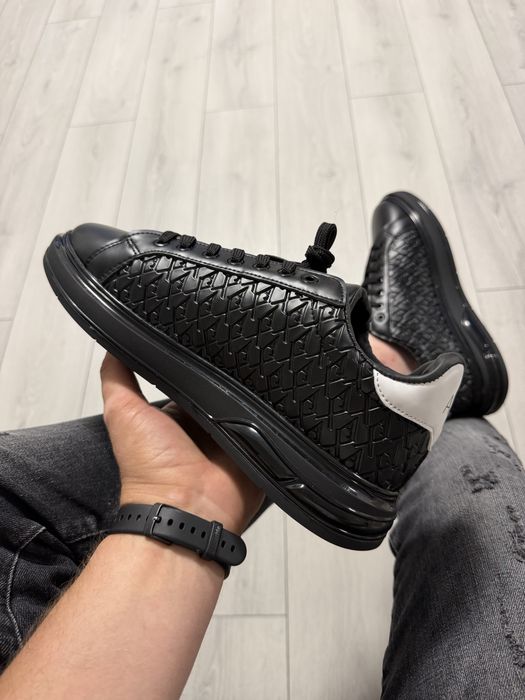 Adidasi Barbati A|X Armani Full Negru Silicon!