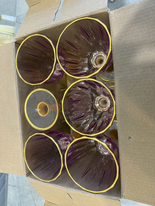 Новые бокалы.