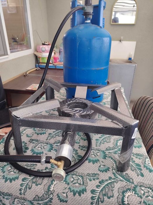 Пиростия с газова бутилка