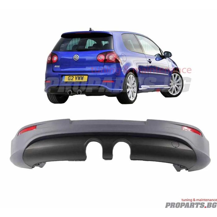Задна R32 броня за VW GOLF 5 05-08 година