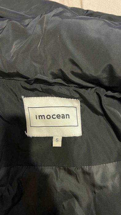 зимний пуховик imocean черный S