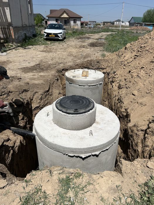 Установка септика под ключ