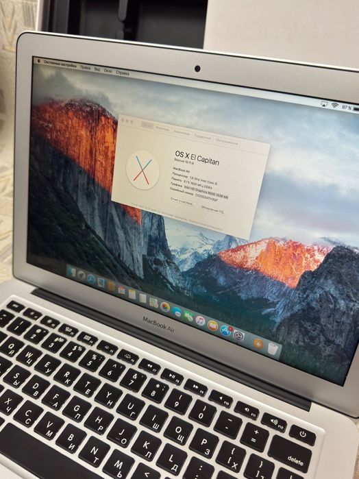 MacBook Air 13'3 (2015) (Америка, Топ конфигурация)