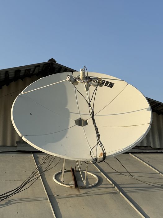 Super max/Kaspel  Спутниковая антена сотилади