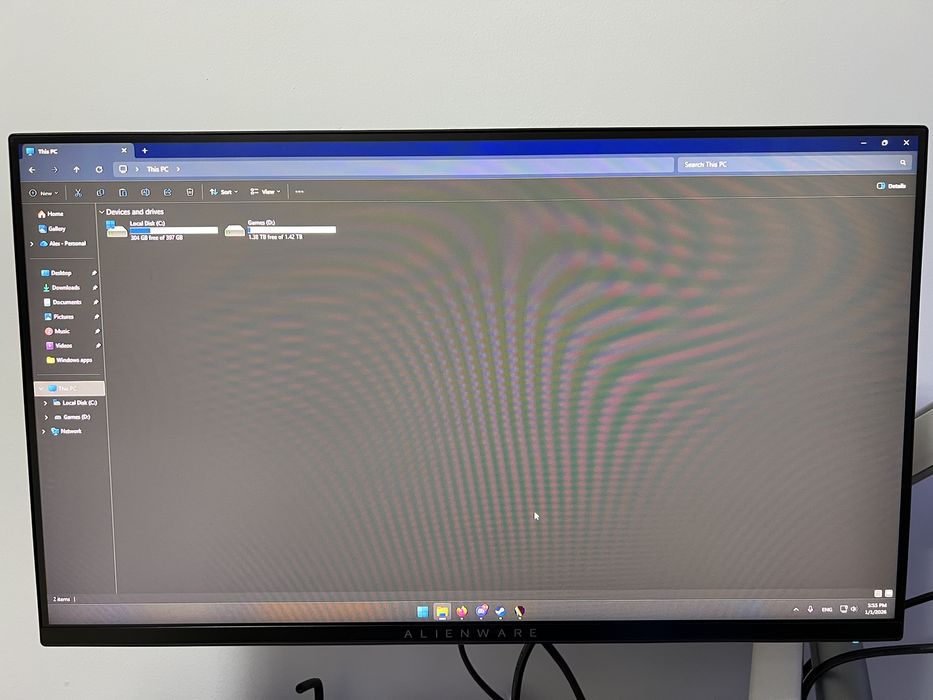 Monitor Alienware AW2521HFLA 24.5 inch, 240Hz, Full HD, IPS, 1ms