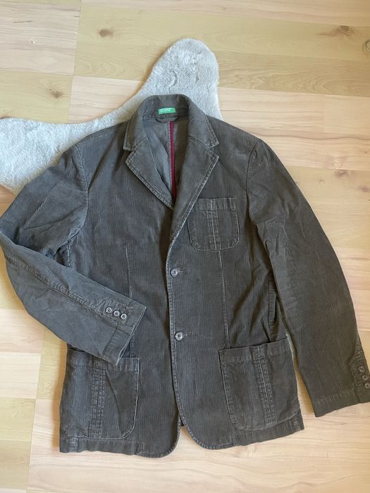 United Colors of Benetton- кадифено (велурено/corduroy) сако / blazer