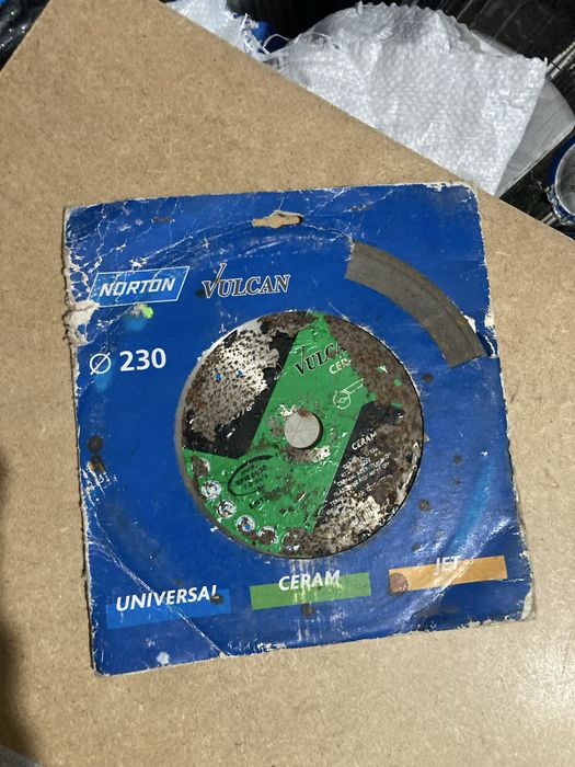 Disc Diamantat Norton Vulcan Ceramica 230mm