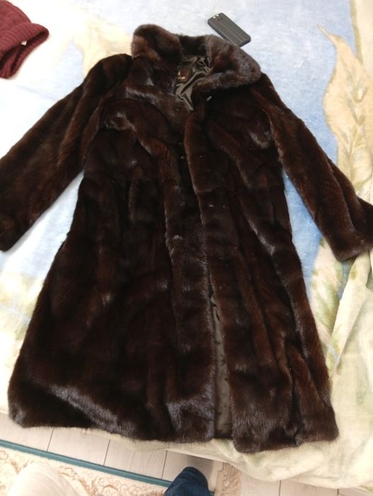 Шуба норковая б.у