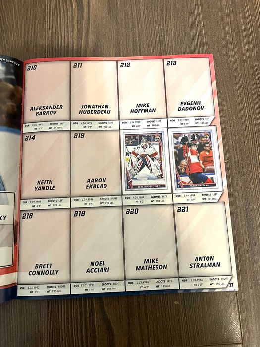 Автограф от Jonathan Toews (хокей на лед) + албум и карти