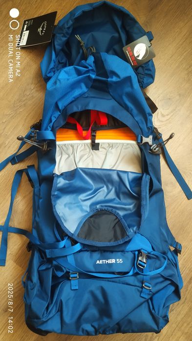 Osprey Aether 55 Deep Water Blue
