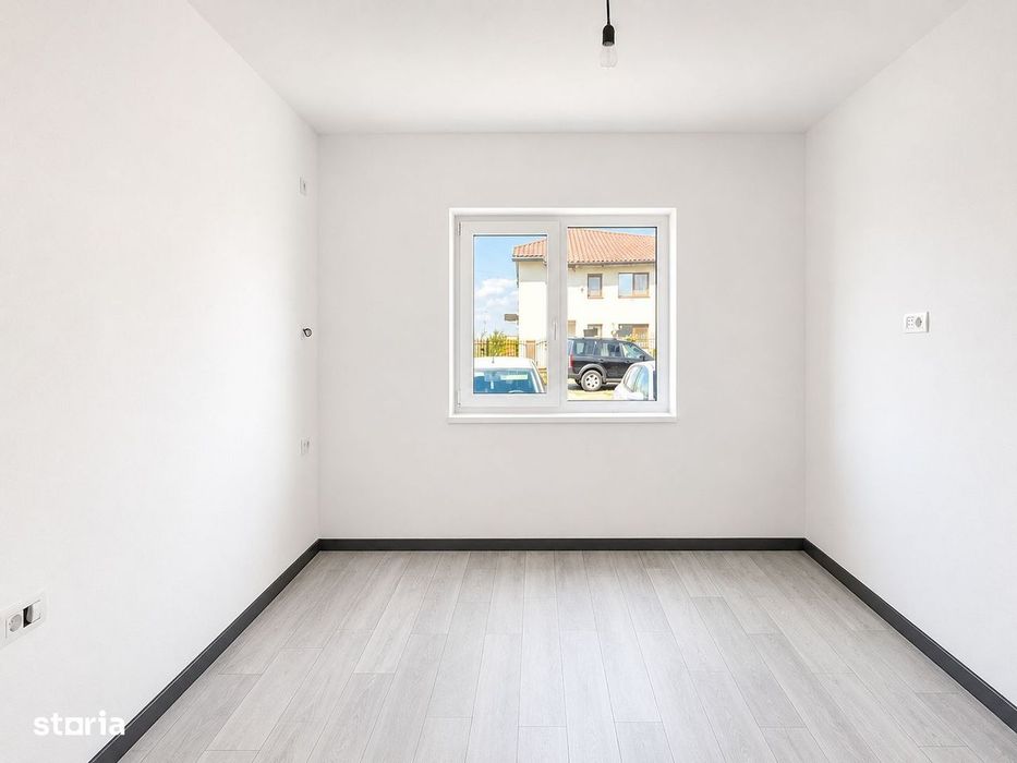 Duplex pe parter în Dumbrăvița | Construcție solidă și eficientă energ