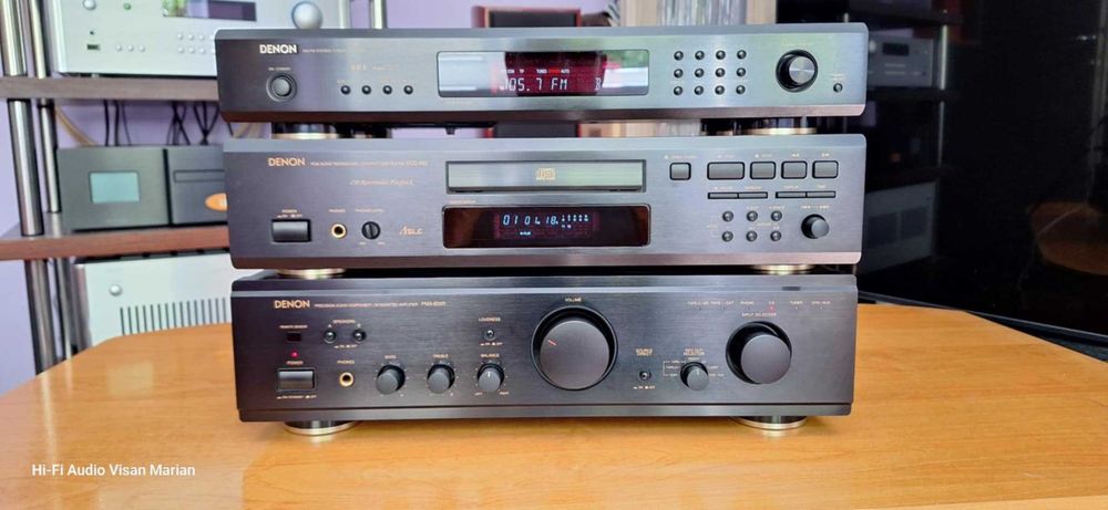 Linie Denon PMA-655R,Denon DCD-685,Denon TU-245 Cu Telecomanda CA NOU
