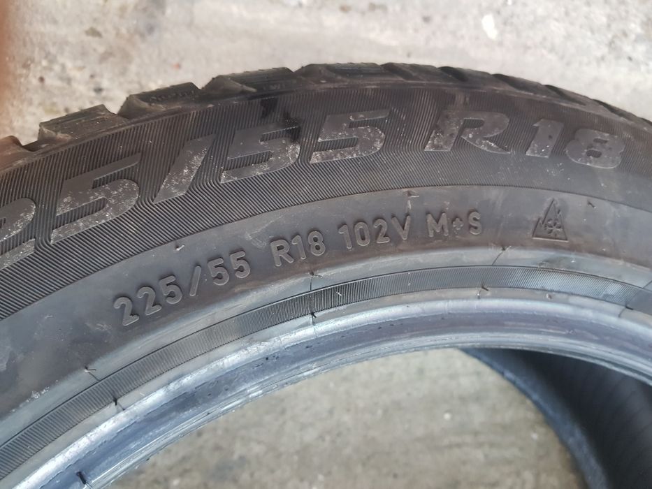 Anv.iarna 225/55r18 pirelli si goodyear