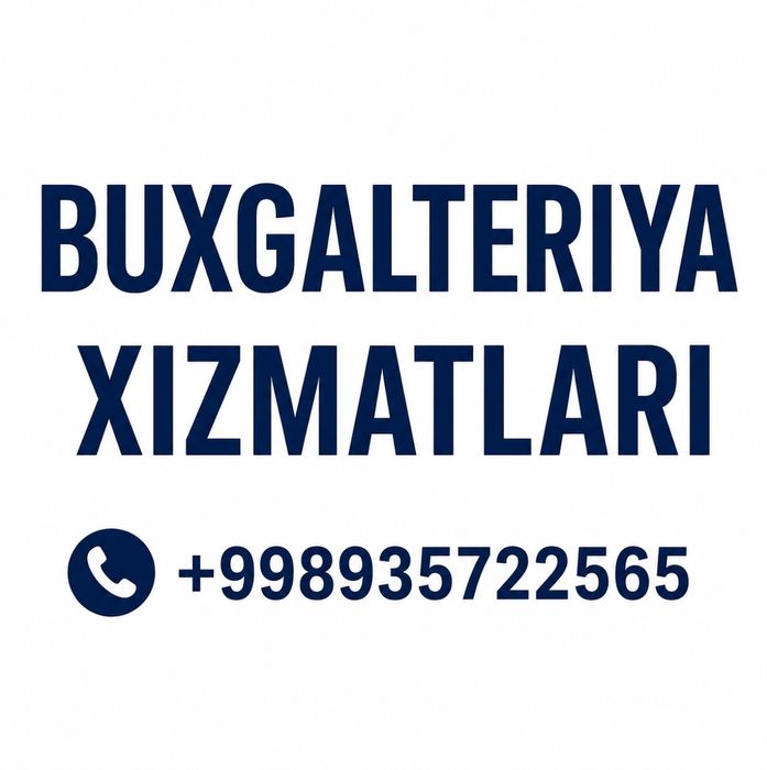 MChJ va YaTTlar uchun professional buxgalteriya xizmatlari Autsorsing