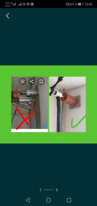 Сухое алмазное сверление!