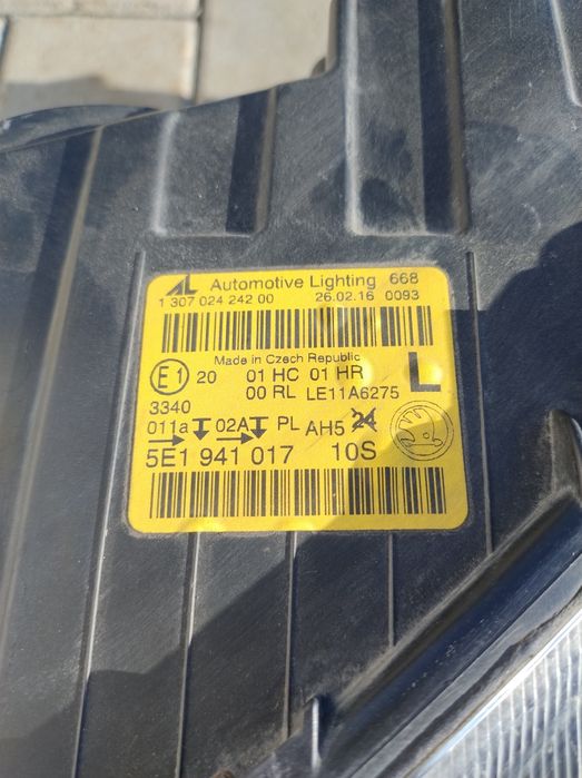 Faruri Skoda Octavia 3