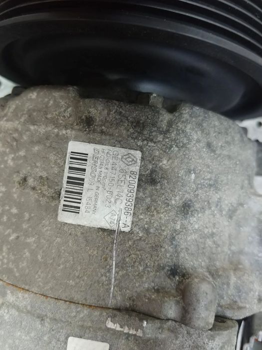 compresor clima ac k9kj836 1.5 dci renault megane 3 scenic 3 8200939386a 447150-8023