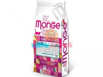 Monge сухой корм для кошек, мешки