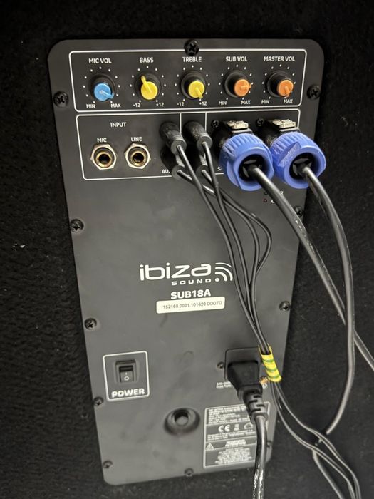 Se vinde  Sistem audio ibitza sound 2400w