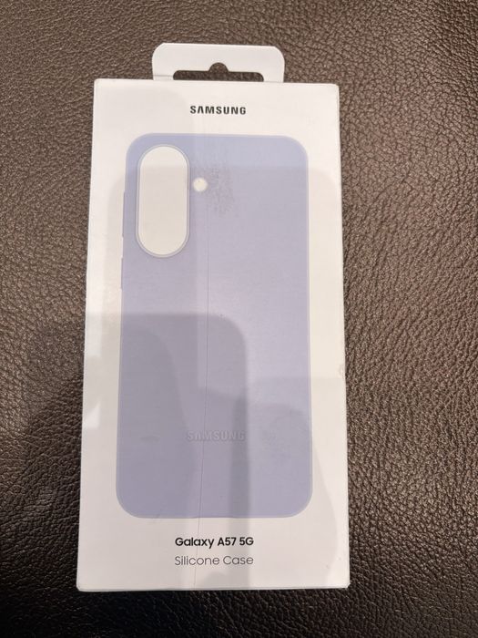 Husa Originala Samsung Galaxy A57 5G Silicone Case Light Blue - Noua
