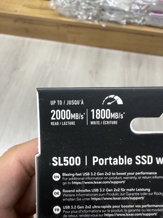 1TB 2TB LEXAR  SL500 Portable SSD Magnetic  “100% ORIGINAL LEXAR”