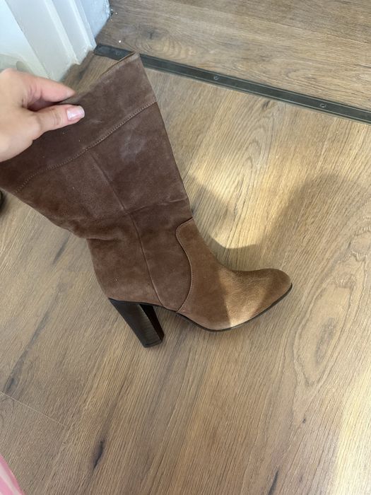 Cizme Hotic 39 piele intoarsa