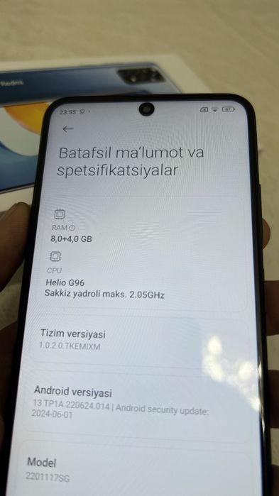 Redmi Note 11S 8+4/128