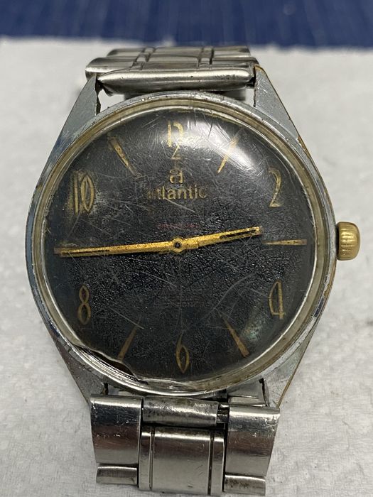 Ceas Barbatesc Atlantic Worldmaster 21 jewels Original Swiss Made