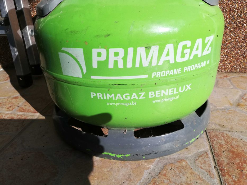 Butelie gaz Elfie Primagas 12 litri Twiny rulota 20mm