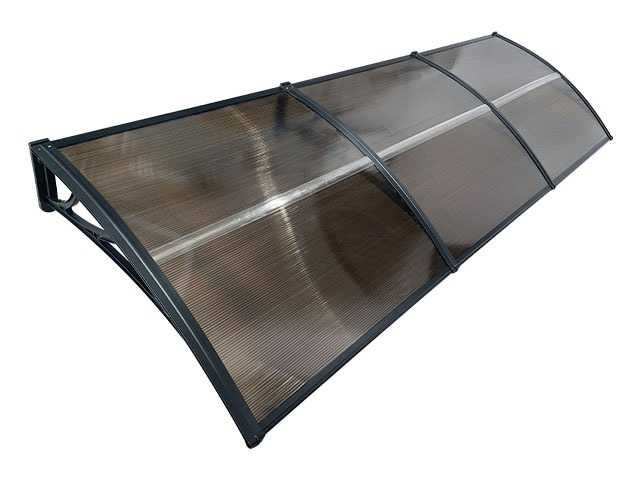 PROFIANDHOBBY.COM Навес Козирка 300х80 см тъмно сив