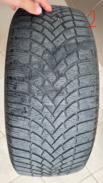 3 зимни гуми 225/50/17 DOT 2523 Bridgestone Blizzak lm005