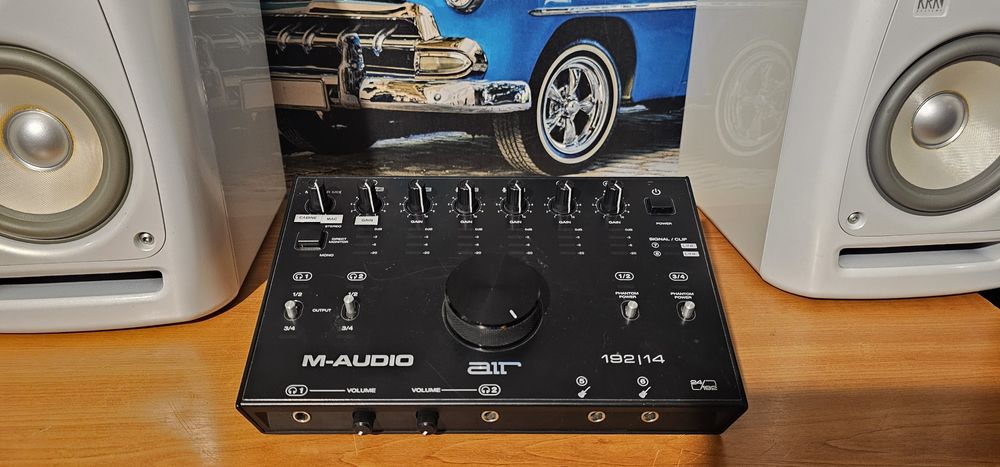 M-audio 192/14 interfata consola placa retea sunet