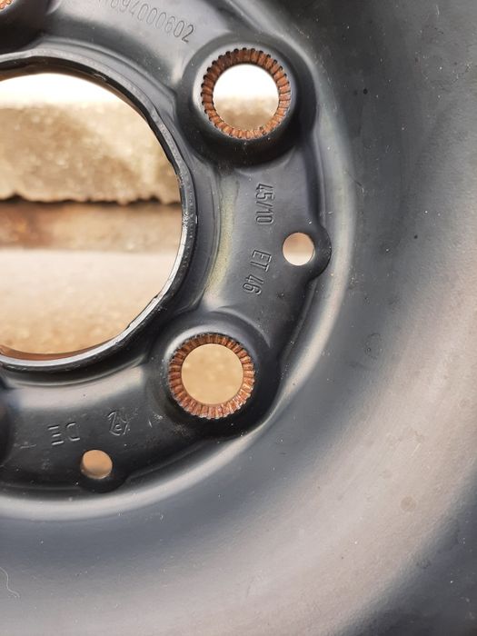 Jante tabla originale mercedes benz cu anvelope iarna pirelli
