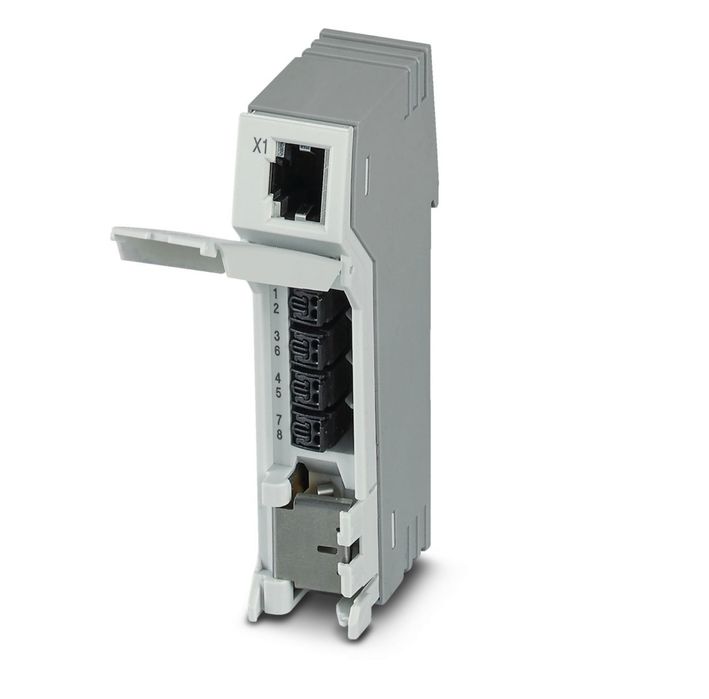 Priza internet/Patch Panel Șină DIN Phoenix Contact PP-RJ-IDC