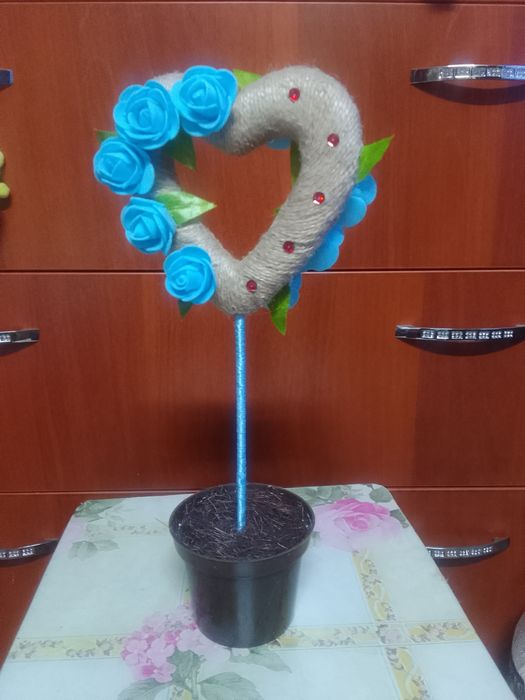 Продаю цветочный топиарий.