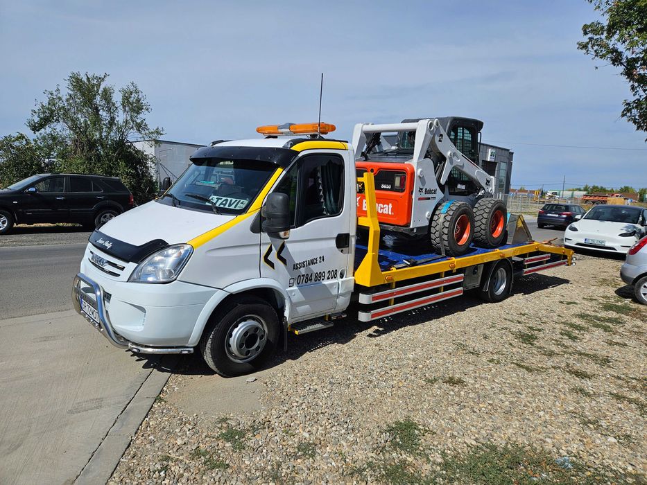 Tractari auto Transport utilaje giurgiu