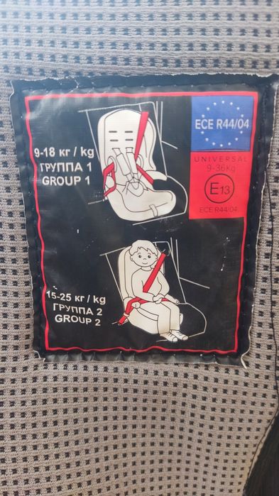 Продам детское автокресло