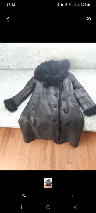 Продам дублёнку.Коза. В идеальном состоянии