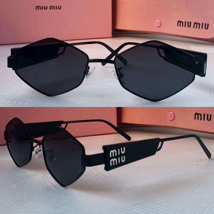 Дамски слънчеви очила ромб 3 цвята черни