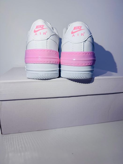 Nike AF1 alb&roz
