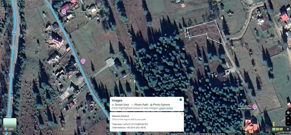 Teren intravilan superb, 1477 mp, intrare Vatra Dornei din Dorna Arini, panorama Rarau si Giumalau - Vedere 6