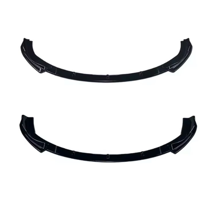 Лип / Нож за предна броня BMW E60 – черен гланц