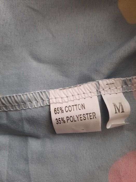 Страхотна дамска риза на цветни точки, размер М